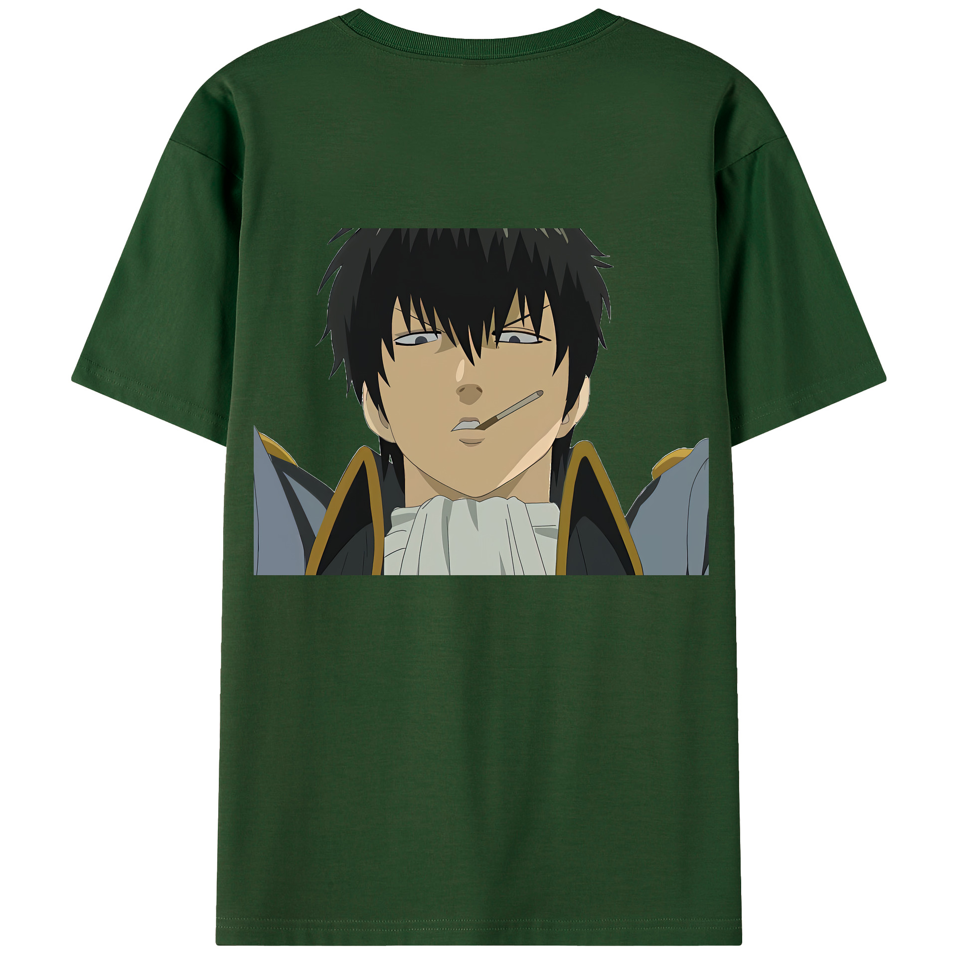 （画像用） ぎんたま 坂田銀時（さかたぎんとき） 神楽 志村新八（しむら しんぱち） GINTAMA Sakata Gintoki Kagura Shimura Shinpachi 綿100％半袖Tシャツ（背面プリント）